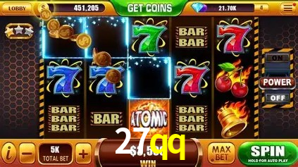 Jackpots e promoções na 27qq